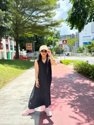 (KIDS) LOLA DRESS -BLACK