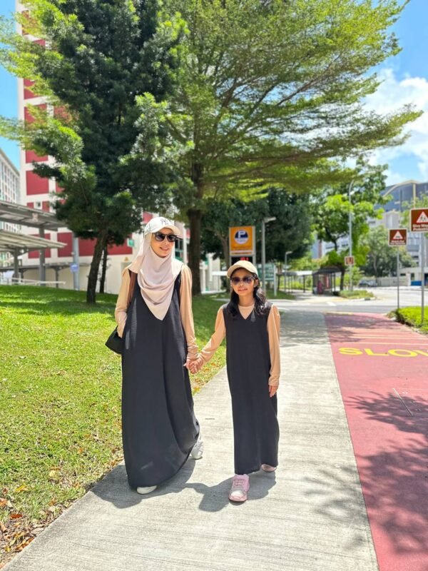 (ADULT) LOLA DRESS -BLACK