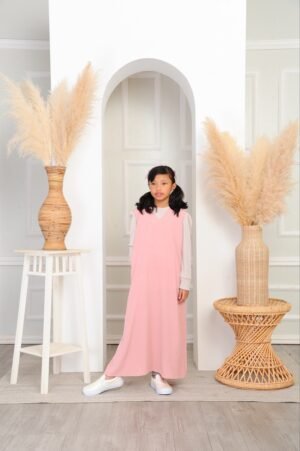 (KIDS) LOLA DRESS -FLAMINGO