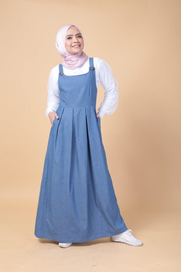 (ADULT) CALA DENIM PINAFORE