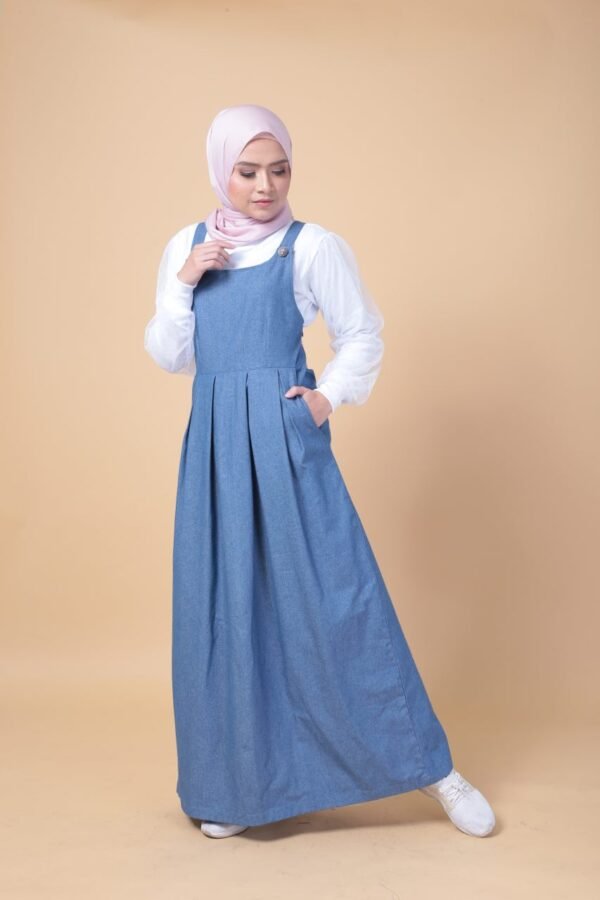 (ADULT) CALA DENIM PINAFORE