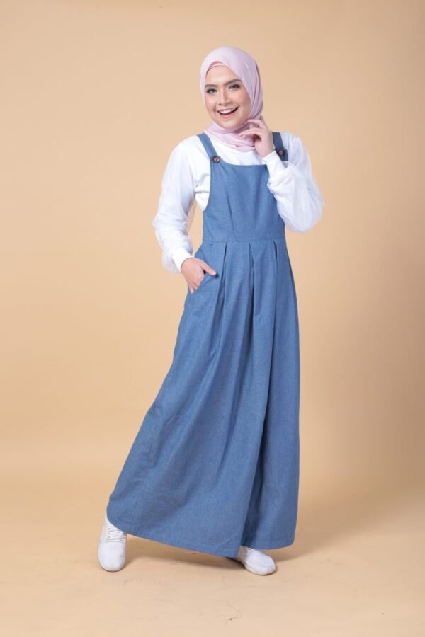 (ADULT) CALA DENIM PINAFORE