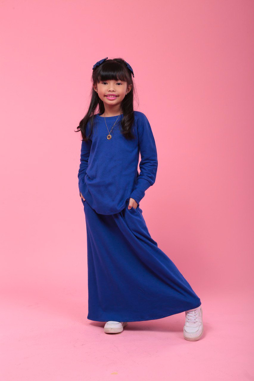 blue kids (KIDS) ASHLEY COMFORT WEAR -ROYAL BLUE - Image 1