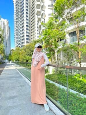 (ADULT) LOLA DRESS -BRASS BROWN