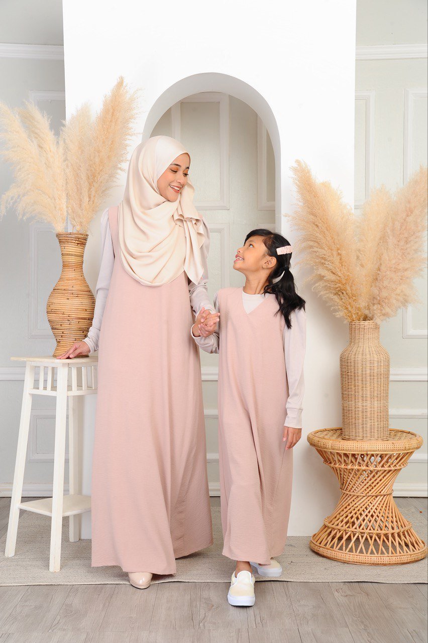 desert sand pair 2 (ADULT) LOLA DRESS -DESERT SAND - Image 4