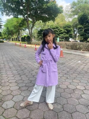 (KIDS) LEONA TUNIC -LILAC