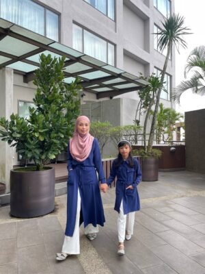 (ADULT) LEONA TUNIC -NAVY BLUE