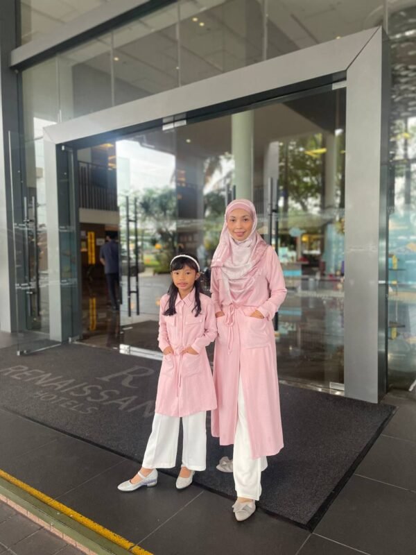 (KIDS) LEONA TUNIC -SOFT PINK