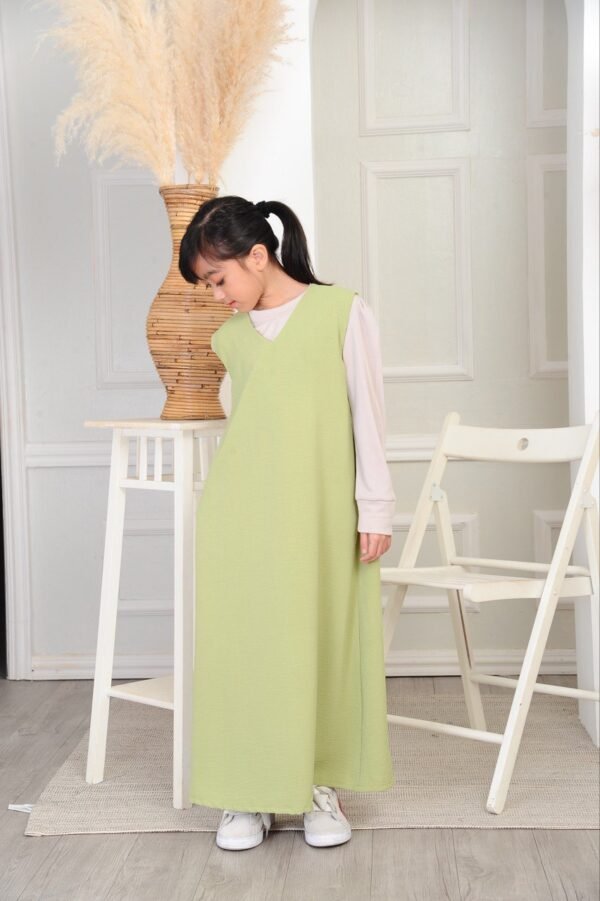 (KIDS) LOLA DRESS -PISTACHIO