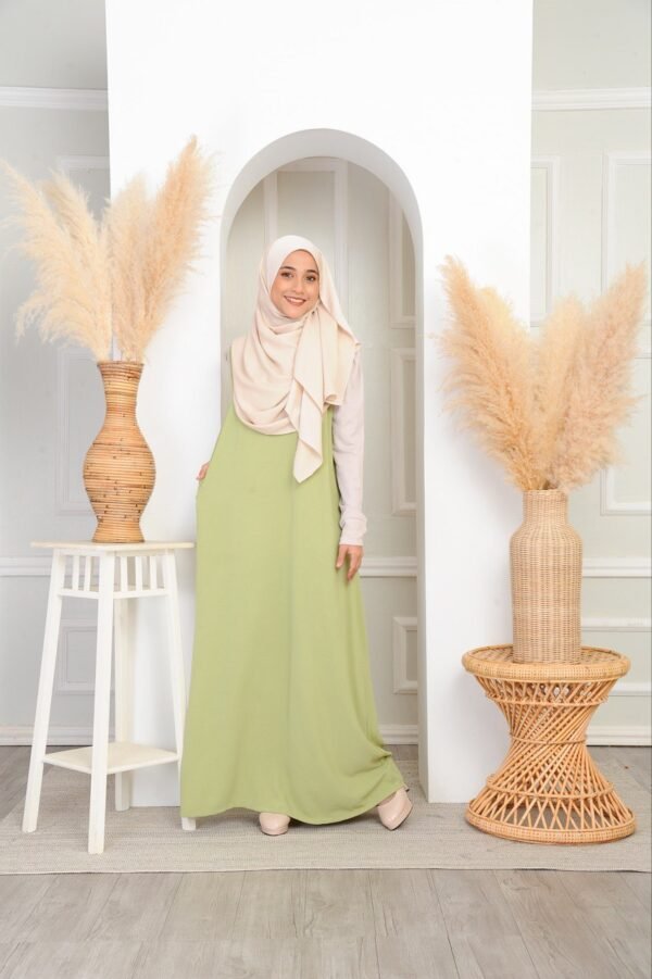 (ADULT) LOLA DRESS -PISTACHIO