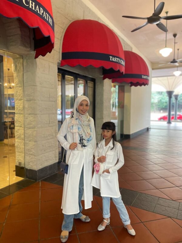 (KIDS) LEONA TUNIC -WHITE