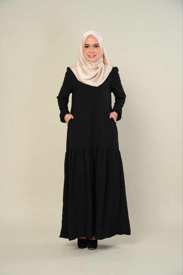 (ADULT) CAMILLE DRESS -BLACK