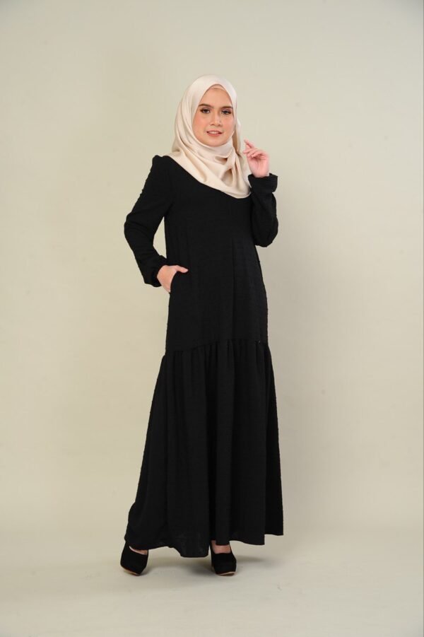 (ADULT) CAMILLE DRESS -BLACK