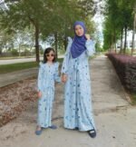 (ADULT) GIO DRESS -STEEL BLUE