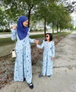 (ADULT) GIO DRESS -STEEL BLUE