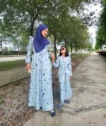 (ADULT) GIO DRESS -STEEL BLUE