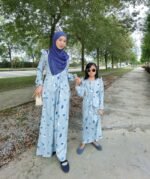 (ADULT) GIO DRESS -STEEL BLUE