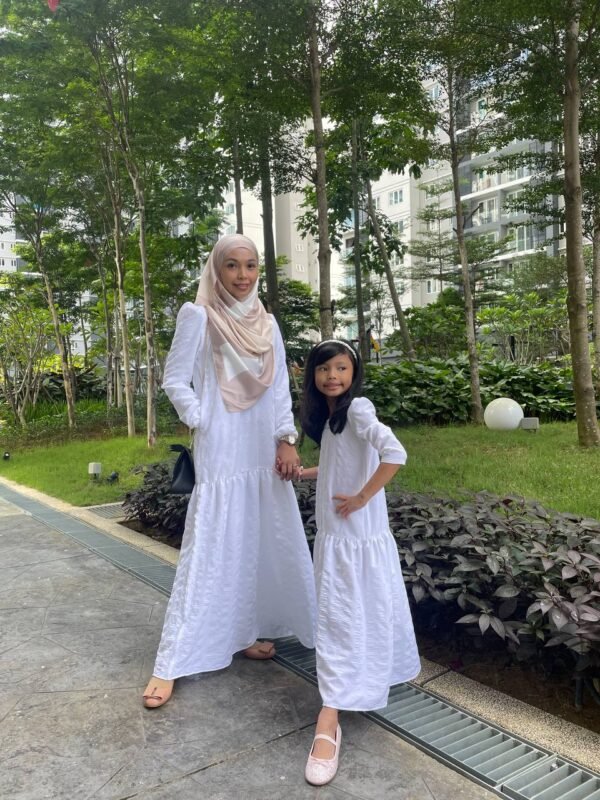 (ADULT) CLEO DRESS -WHITE