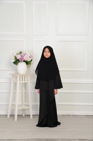 (KIDS) MEDINA DRESS -BLACK