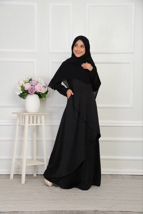 (ADULT) MEDINA DRESS -BLACK