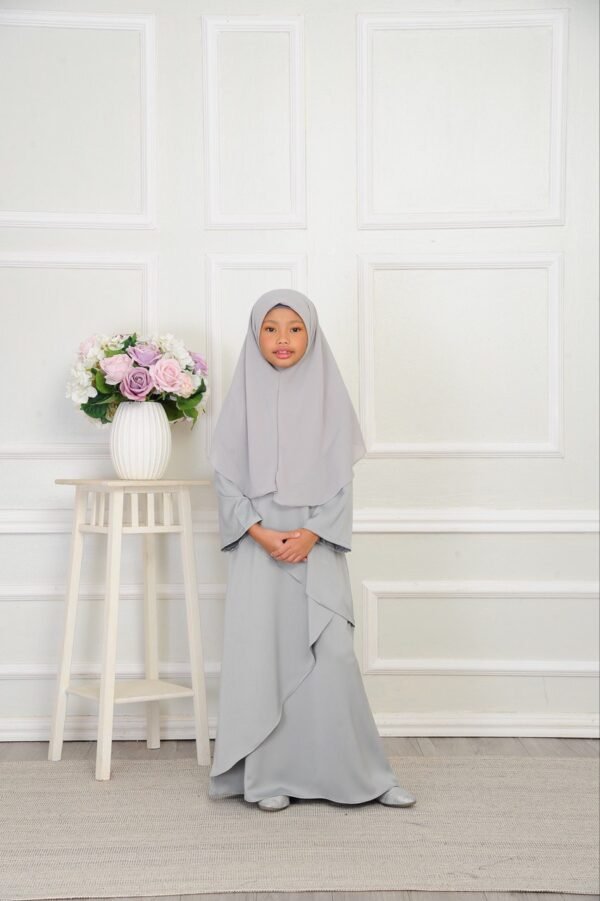 (KIDS) MEDINA DRESS -GREY