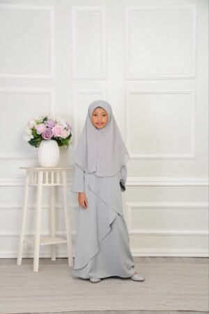 (KIDS) MEDINA DRESS -GREY