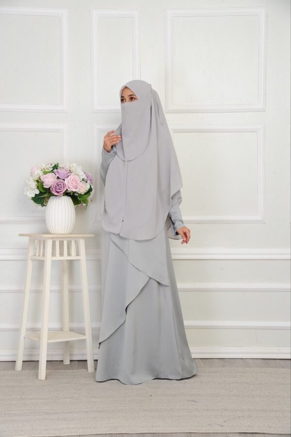 (ADULT) MEDINA DRESS -GREY