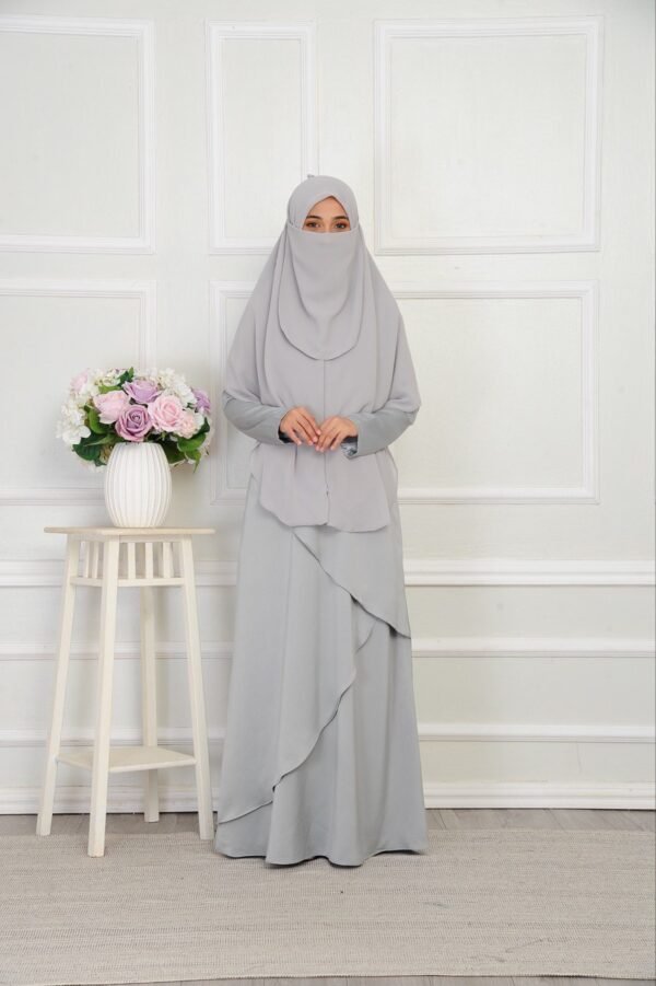(ADULT) MEDINA DRESS -GREY