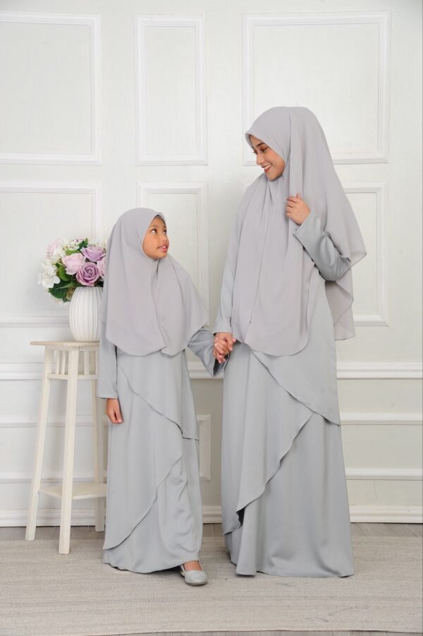 (KIDS) MEDINA DRESS -GREY