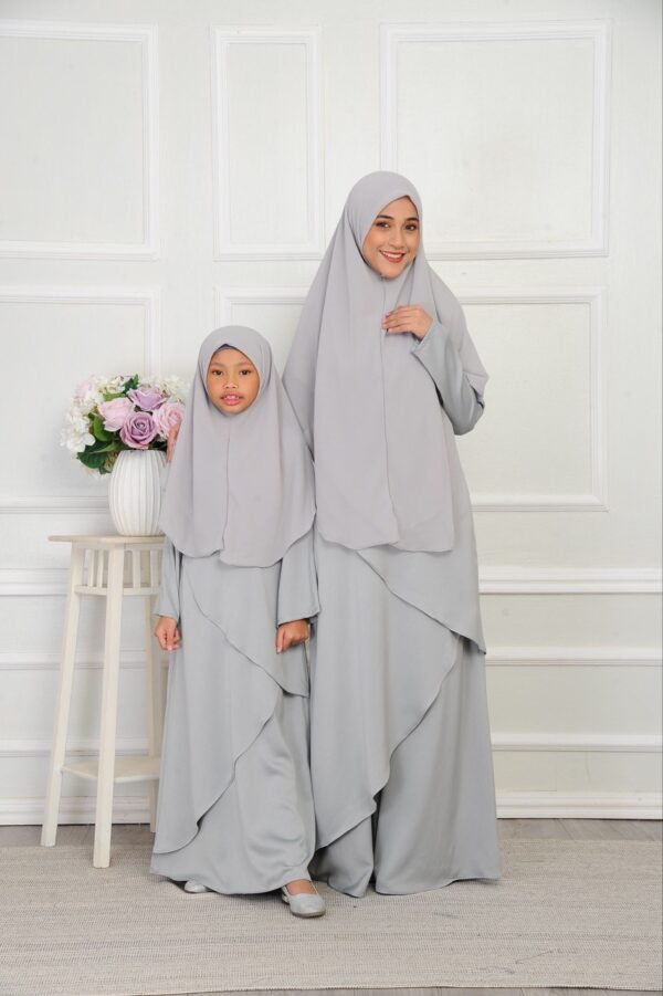 (KIDS) MEDINA DRESS -GREY