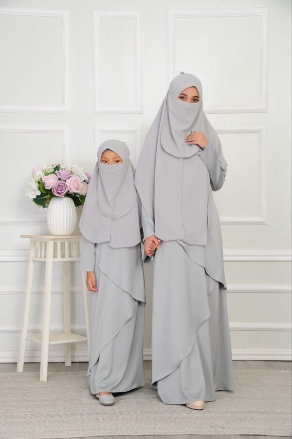 (KIDS) MEDINA DRESS -GREY