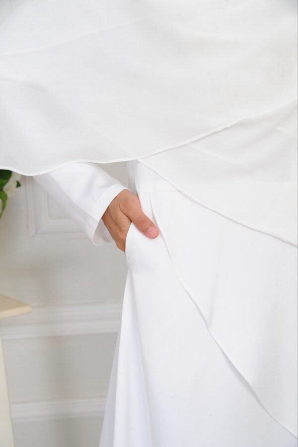 (ADULT) MEDINA DRESS -WHITE