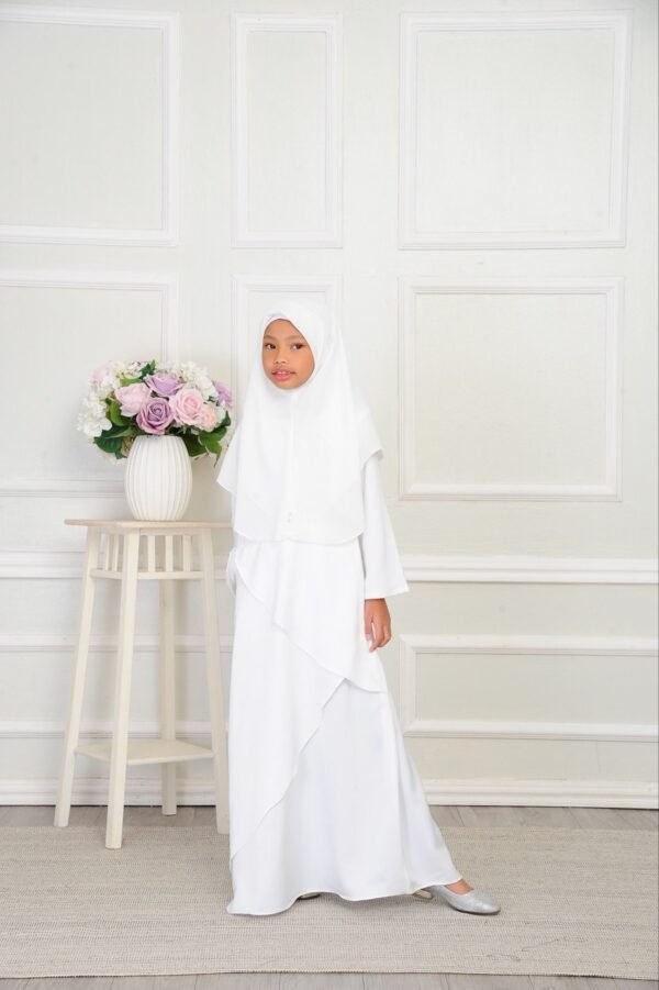 (KIDS) MEDINA DRESS -WHITE