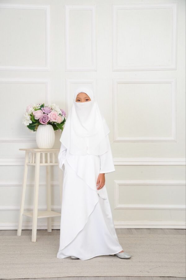 (KIDS) MEDINA DRESS -WHITE