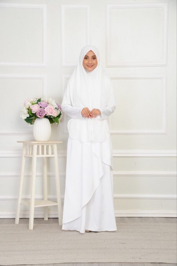 (ADULT) MEDINA DRESS -WHITE