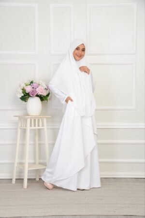 (ADULT) MEDINA DRESS -WHITE