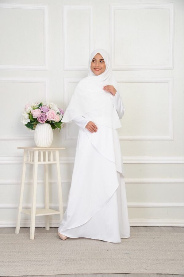 (ADULT) MEDINA DRESS -WHITE