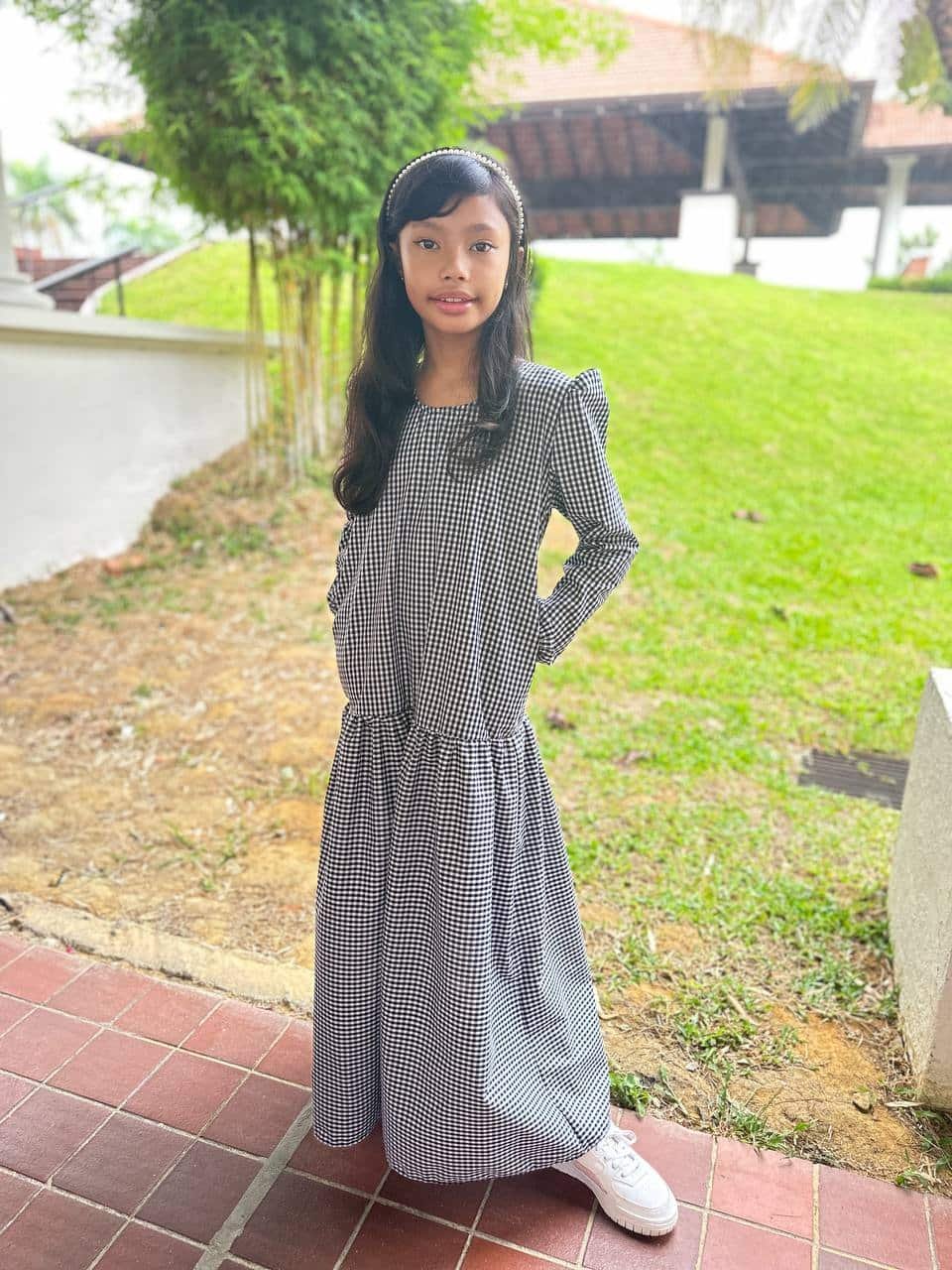 black kids new 3 (KIDS) ERIKA DRESS -BLACK (AS-IS) - Image 1