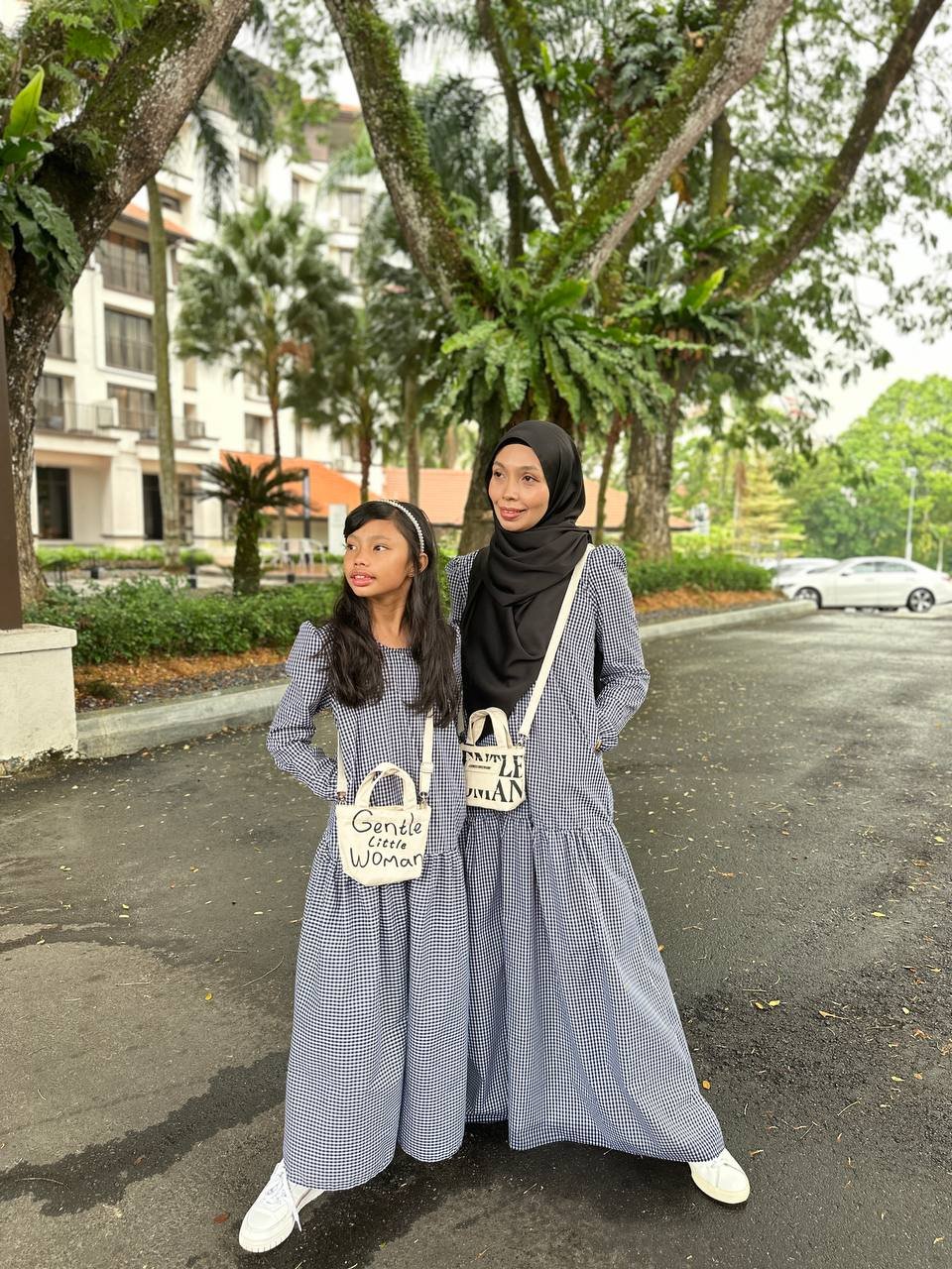 black pair new 10 (KIDS) ERIKA DRESS -BLACK - Image 4