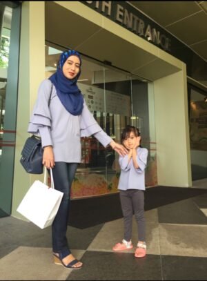 (ADULT) ELENA TOP -BLUE