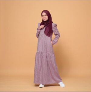 (ADULT) ERIKA DRESS -MAROON