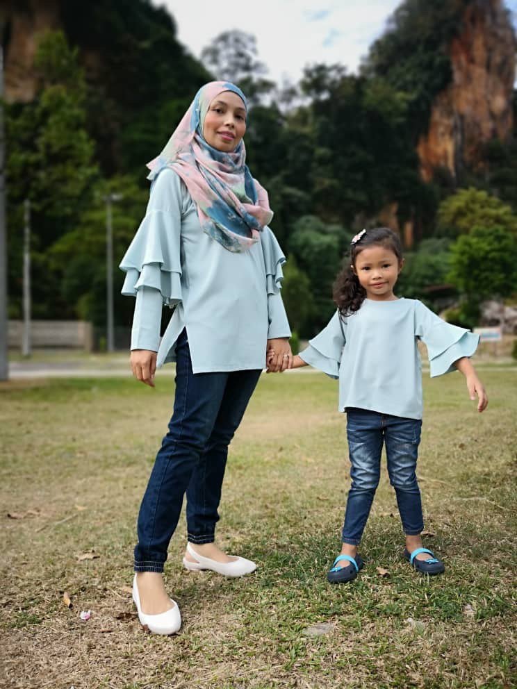 mint green pair 2 (ADULT) ELENA TOP -MINT GREEN - Image 1