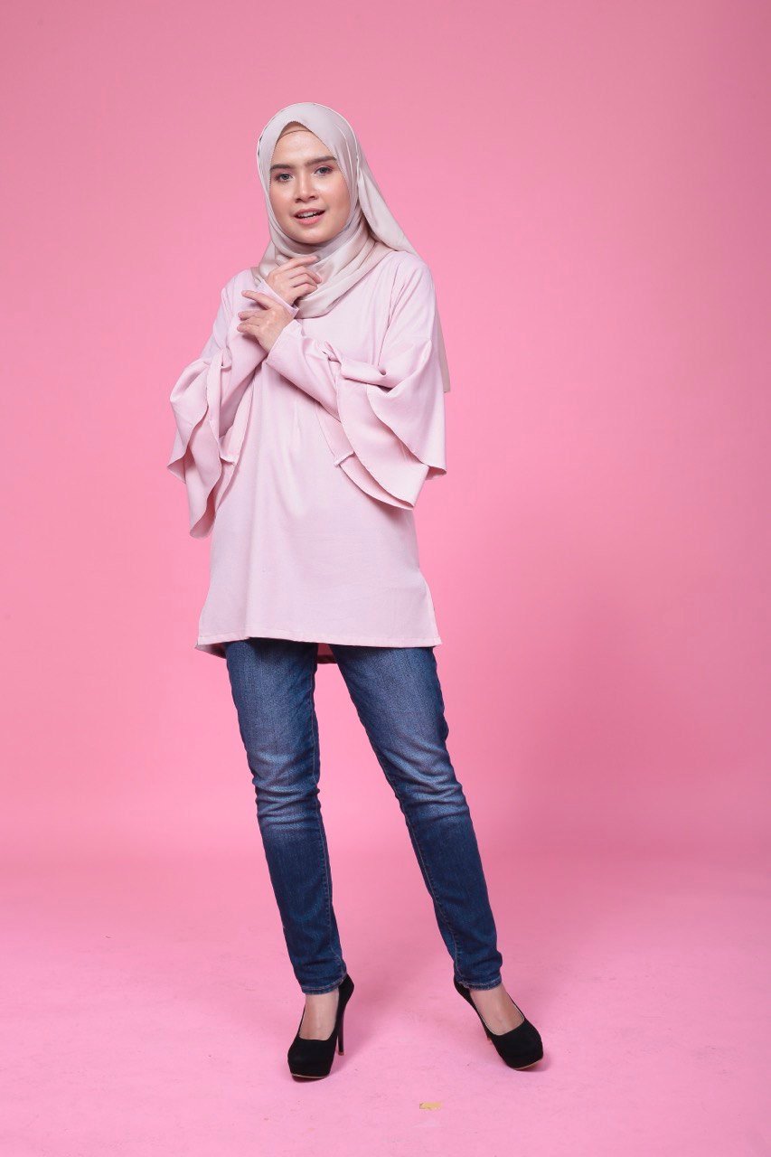 pink mom 4 (ADULT) ELENA TOP -PINK - Image 3