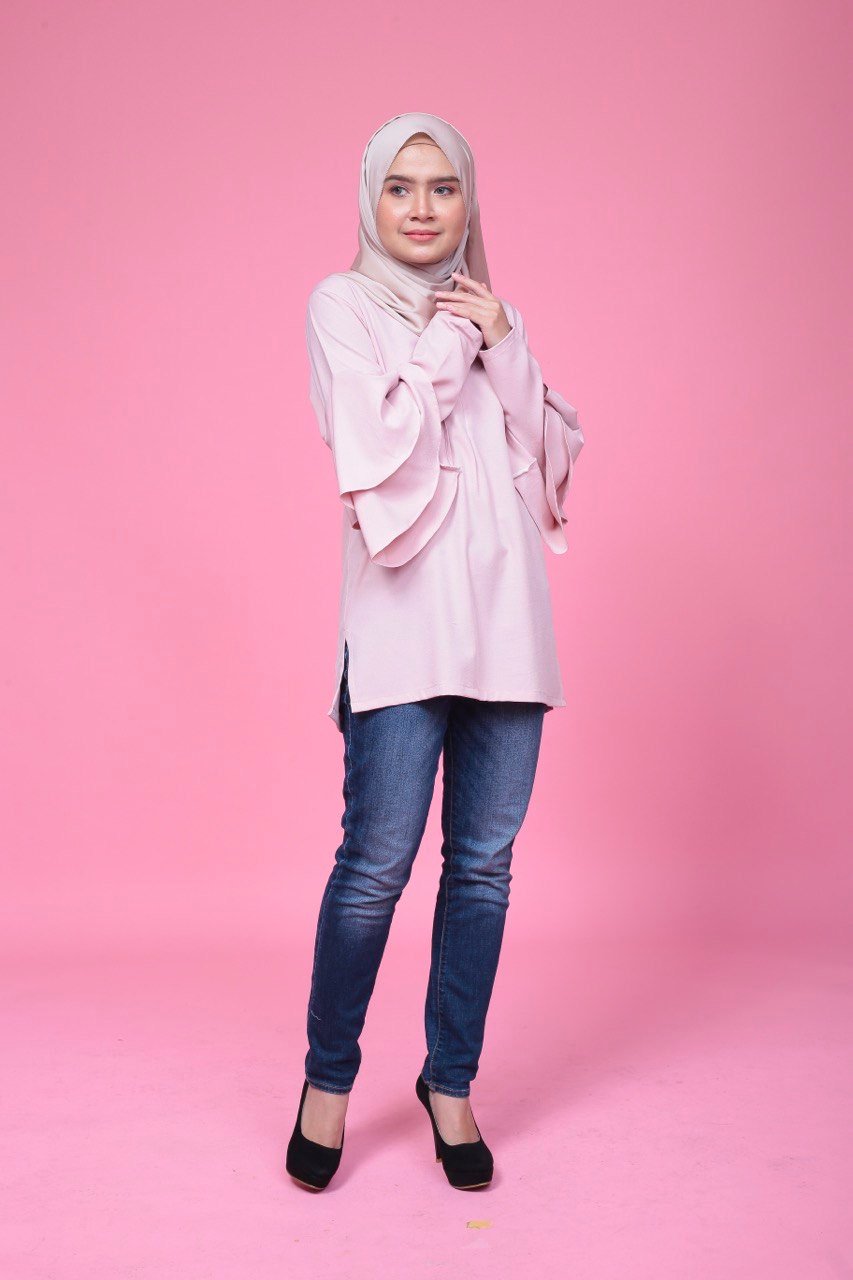 pink mom 5 (ADULT) ELENA TOP -PINK - Image 4