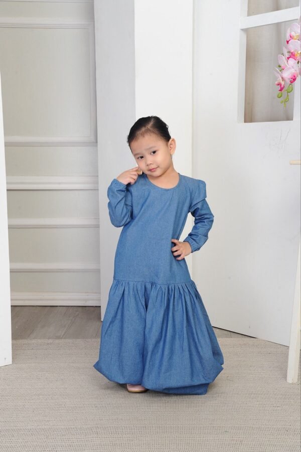 (KIDS) CLEO DENIM DRESS