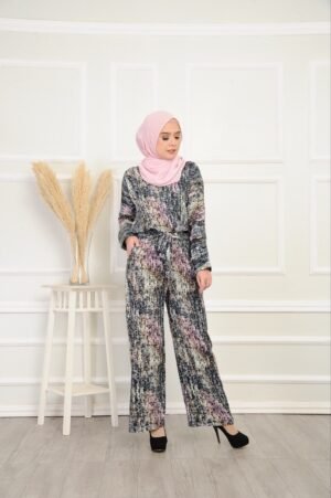 (ADULT) AVERY JUMPSUIT -BLACK BLUSH