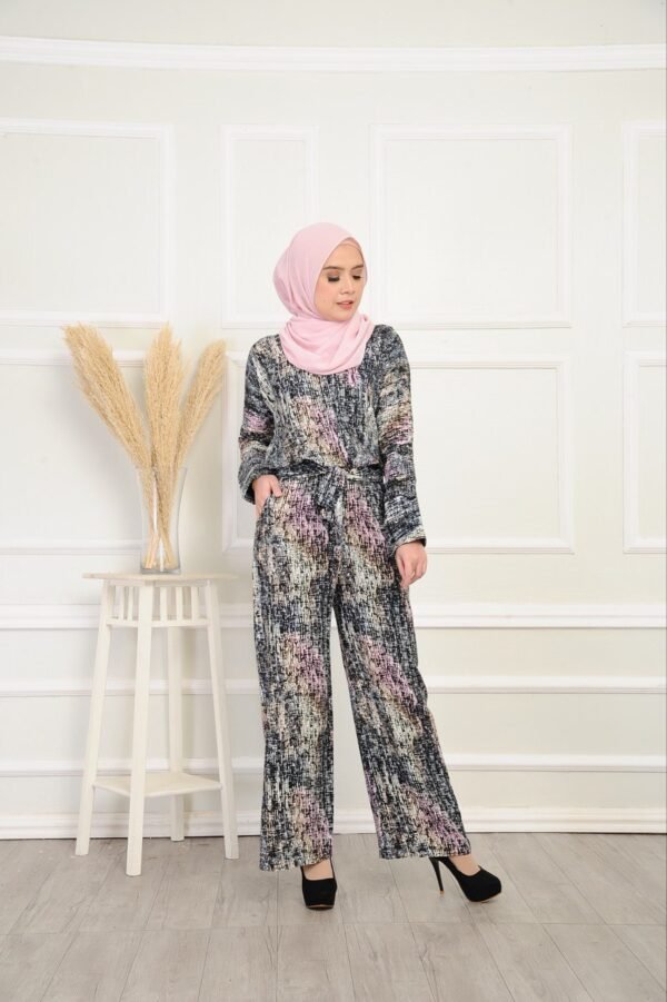 (ADULT) AVERY JUMPSUIT -BLACK BLUSH