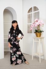 (KIDS) THALIA KEBAYA PEPLUM -BLACK - Image 2