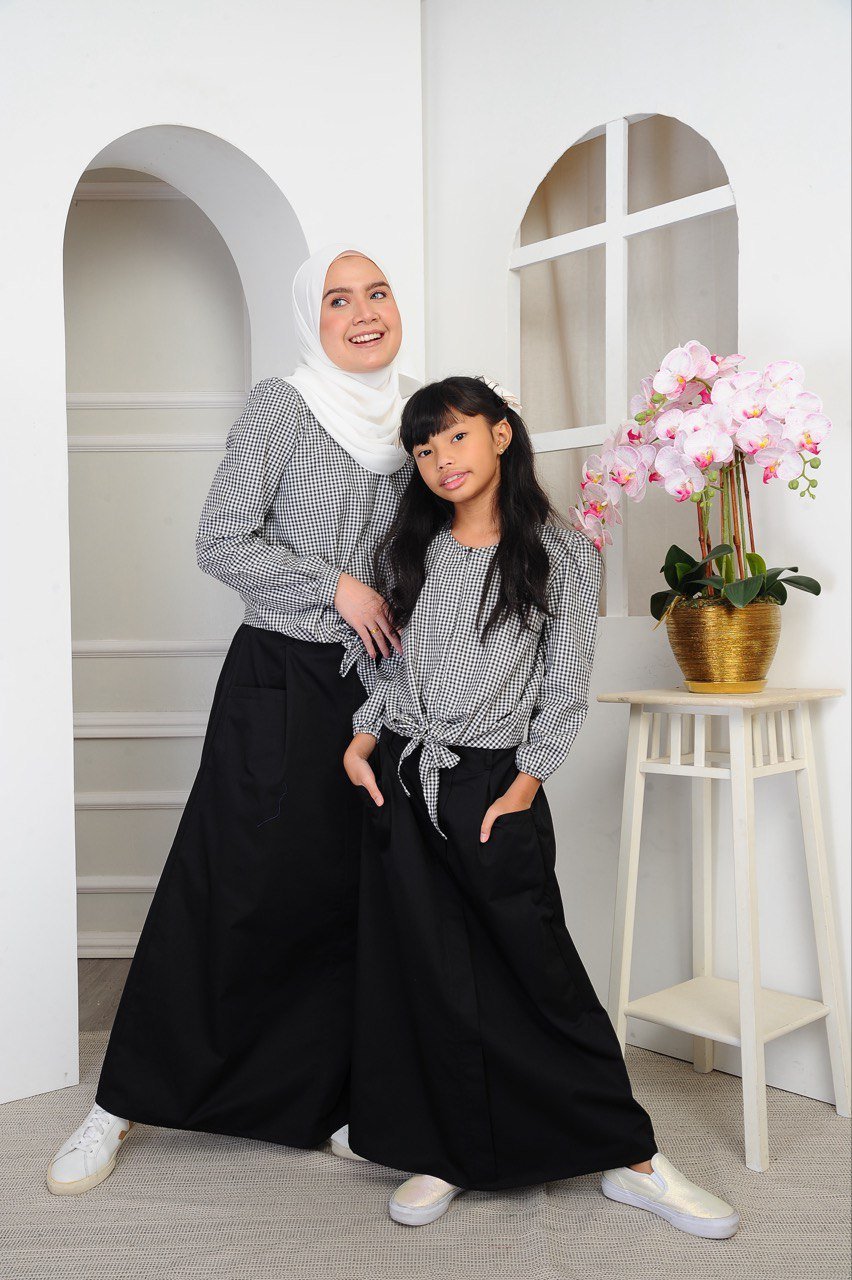 black pair 2 (ADULT) FREDA SKIRT -BLACK - Image 5