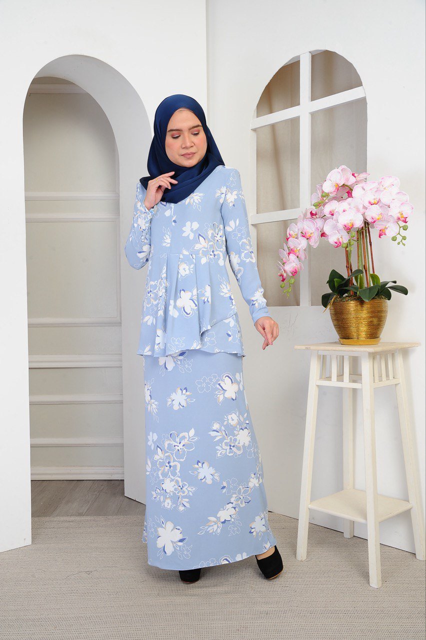 blue adult 2 (ADULT) KATRINA KURUNG -DUSTY BLUE - Image 1
